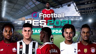 Facepack PES 2021 Update Januari 2022 V4 [upl. by Nike]