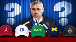 The 1 CFB And CBB Recruit Picks School [upl. by Malachy]