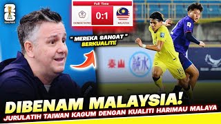 Dibelasah MALAYSIA Jurulatih Taiwan KAGUM Dengan Kualiti Harimau Malaya [upl. by Jorin550]