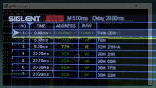 Troubleshooting a serial bus using a SIGLENT SDS oscilloscope [upl. by Engel]