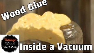 Wood Glue in a Vacuum Chamber [upl. by Ajiat]