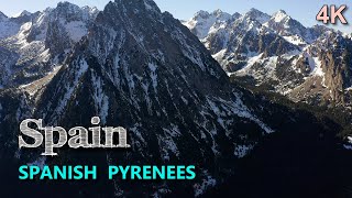 THE PYRENEES IN WINTER 🏂 A paradise for nature and adventure lovers 4K UHD [upl. by Ahsenrac]