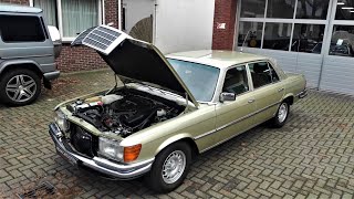 Mercedes 450 SEL 69  big V8 review amp Testdrive [upl. by Crawley332]