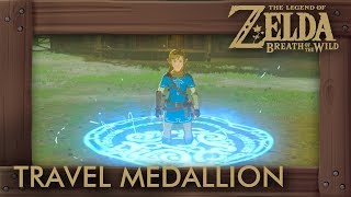 Zelda Breath of the Wild  Travel Medallion Location [upl. by Philo747]