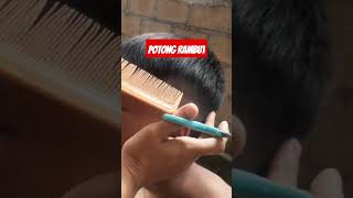 Gibran potong rambut barbershop hairstyle haircut [upl. by Mcclain768]