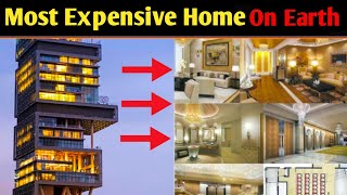 Most Expensive House In The World  Mukesh Ambani House  Antilia [upl. by Acnaib863]