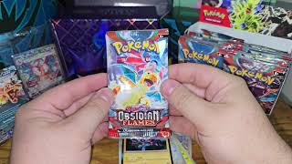 Part 3 Booster Box Obsidian Flames Pokémon Card Opening [upl. by Ammamaria705]