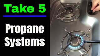 Take 5 Propane Systems in a NuCamp TaB 400 [upl. by Eisse]