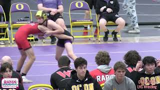 Lincoln High School Wrestling  Oconomowoc Invitational  1142023 [upl. by Leia]