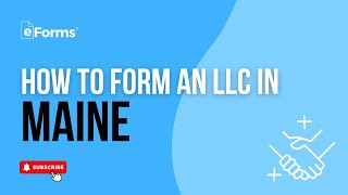 How to Form an LLC in Maine  StepbyStep Guide [upl. by Yelsew699]