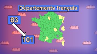 Histoire et évolution des départements français [upl. by Ellenrahs]