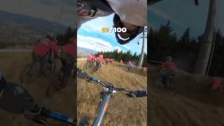 1 vs 100😱 redbullbike mtblife fyp [upl. by Telford437]