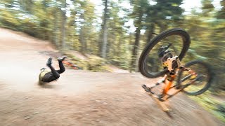 Backflip Challenge on Downhillbike SickSeries 57 [upl. by Enytsirk]