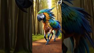 AI Hybrid Animal Videos 🫎🫏 Shorts PWShorts [upl. by Enelhtac]