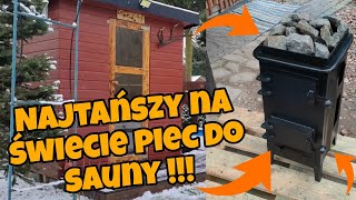 JAK ZROBIĆ NAJTAŃSZY PIEC DO SAUNY [upl. by Ludlew]