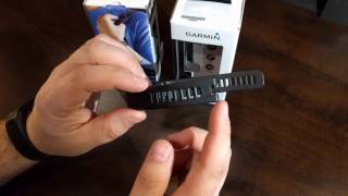 Garmin Vivosmart HR restart reset and band replacement [upl. by Nodlehs]