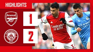 HIGHLIGHTS  Arsenal vs Manchester City 12  Premier League [upl. by Susej]