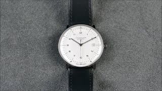 On the Wrist from off the Cuff Junghans – Max Bill Automatic Sapphire The Best of Bauhaus [upl. by Toogood]