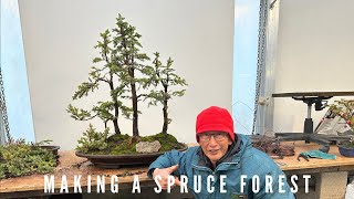 Making a Spruce Forest [upl. by Eednus]