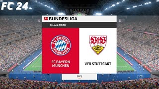 Bayern Munich vs VfB Stuttgart  Bundesliga  EA FC 24 [upl. by Licha687]