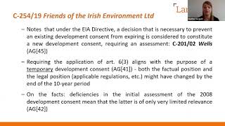 Current Issues in Environmental Law Part 3  Webinar [upl. by Assilanna]