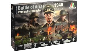 Unboxing ITALERI 6118 Battle of Arras 1940 172  Panzerschmied [upl. by Rajiv]