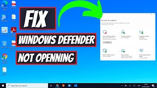 SOLVED Microsoft Windows Defender Windows Security Not Working in Latest Windows 1110 [upl. by Haerle]