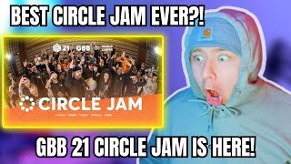 BEST CIRCLE JAM EVER Krilas Reacts to  Official Circle Jam  GBB21 World League [upl. by Mot]