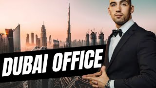 The most luxurious Office in Dubai Realtor David Remizov [upl. by Stag]