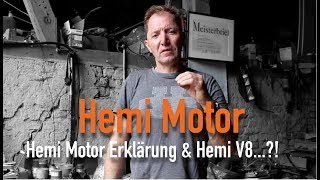 Hemi Motor  Hemi Motor Erklärung amp Hemi V8 Erklärt vom Kfz Meister [upl. by Drarig109]