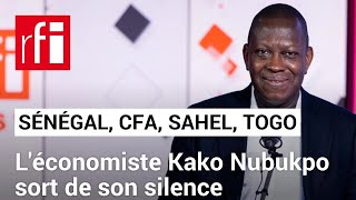 Kako Nubukpo  quotJe souhaite de nouveaux États Généraux de lÉco en 2025 au Sénégalquot • RFI [upl. by Ahcsat403]