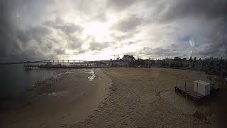 Todays 11042024 Somers Point Sunset from Somers Point Beach [upl. by Elrak]