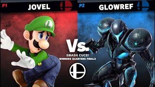 Jovel vs GlowRef  WQF  Torneo Smash Bros Ultimate Cucei Club Crea videojuegos 1 [upl. by Eelahc]