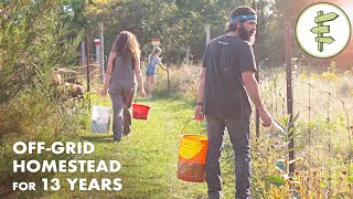 SelfReliant Family Living OffGrid on a Thriving Homestead for 13 Years [upl. by Marcin]