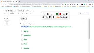 ReadSpeaker Overview for D2L Brightspace [upl. by Kenzi]