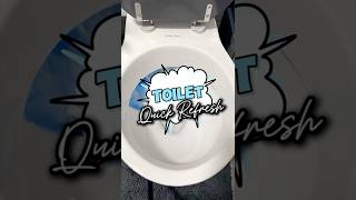 QUICK TOILET CLEAN  SCRUBBING TOILET  CLEAN WITH ME  CLEANING PRODUCTS  HOME CLEANING [upl. by Reld389]