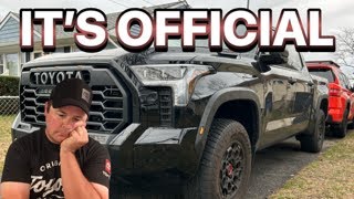 Why I’m Saying GOODBYE To My 2022 TRD Pro Tundra [upl. by Amalie]