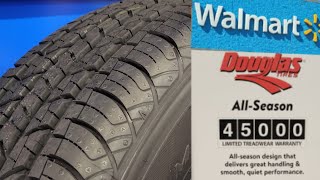 Douglas All Season Tires From Walmart Review [upl. by Balfour]