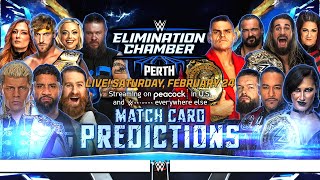 WWE Elimination Chamber 2024  Early Card v4 [upl. by Alletneuq384]