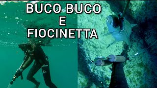 Pescasub BUCO BUCO E FIOCINETTA  Spearfishing  AKASO [upl. by Yadrahc]