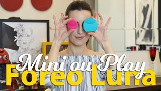 Resenha  Limpador facial Foreo Luna Mini e Luna Play [upl. by Ardnohsed]