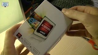 AMD APU A4 5300 Boxed cpu unboxing [upl. by Suhpoelc]