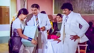 Chiranjeevi Vijayashanthi Gollapudi Maruthi Rao Superhit Family Drama Full HD Part 10 [upl. by Hpeosj360]