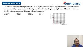 Work Done by Variable Force KCET 11th Physics Work Power Energy [upl. by Natascha]