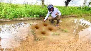 Clear the Blockage Removing Debris from Clogged Culverts 4 Whirlpools [upl. by Narmak]