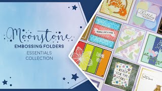 The Craft Show  Moonstone Embossing Folders [upl. by Marin]