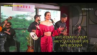 Ye Duniya Badi Bc Hai Trending Song  Rashmeet Kaur  KAURA [upl. by Loris628]