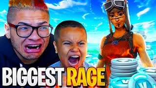 WORLDS BEST 10 YR OLD FORTNITE PLAYER RAGES HARDER THAN EVER FORTNITE BATTLE ROYALE FUNNY MOMENTS [upl. by Wester]