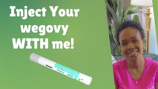 Afraid Inject Your Wegovy with Me Wegovy Injection in Thigh  1 min Tutorial [upl. by Ahsratan904]