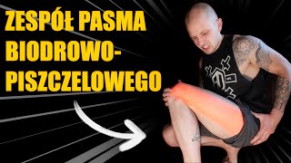 BÓL KOLANA z boku  Zespół pasma BIODROWOPISZCZELOWEGO [upl. by Airemat]